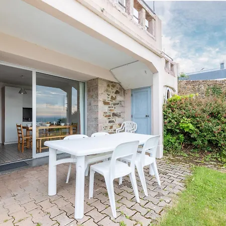 Terrasse Et Vue A Apartmán Pleneuf-Val-Andre